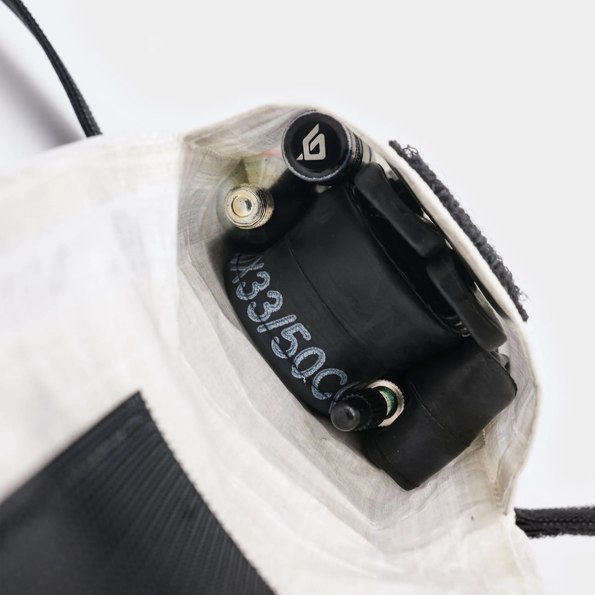 VELODROM RaceDay Gravel Saddle Ripstop Bag - White