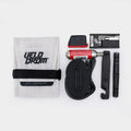 VELODROM RaceDay Gravel Saddle Ripstop Bag - White