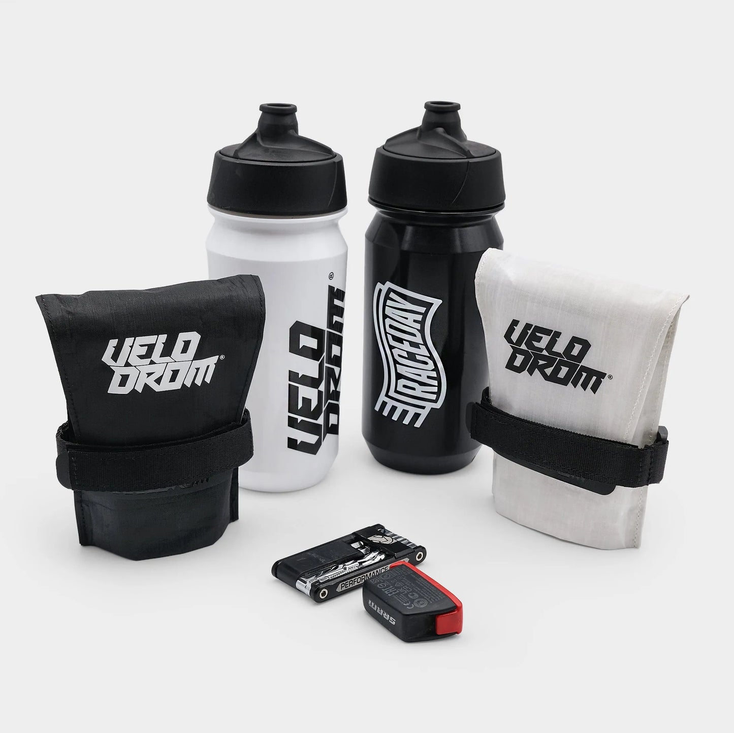 VELODROM RaceDay Gravel Saddle Ripstop Bag - White