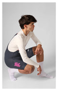 VELODROM Raceday 3.0 Cargo Bib Shorts - Grey/Pink