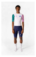 VELODROM Raceday 3.0 Cycling Jersey - Green/Pink Late Drop