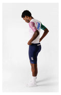 VELODROM Raceday 3.0 Cycling Jersey - Green/Pink Late Drop
