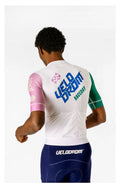 VELODROM Raceday 3.0 Cycling Jersey - Green/Pink Late Drop