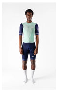 VELODROM Raceday 3.0 Cycling Jersey - Mint/Navy/White