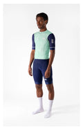 VELODROM Raceday 3.0 Cycling Jersey - Mint/Navy/White
