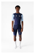 VELODROM Raceday 3.0 Cycling Jersey - Navy / Celeste
