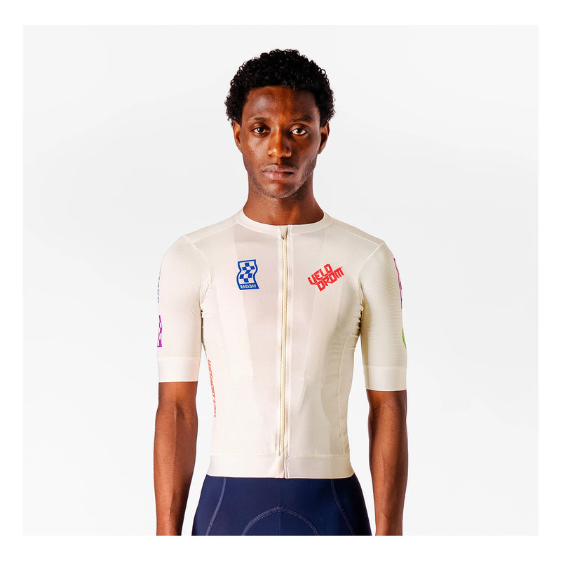 VELODROM Raceday 3.0 Maglia ciclismo - Off Bianco Late Drop
