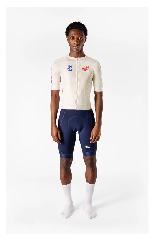 VELODROM Raceday 3.0 Cycling Jersey - Off White Late Drop