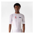 VELODROM Raceday 3.0 Cycling Jersey - White / Navy / Flush Red