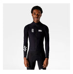 VELODROM Raceday 3.0 Thermal Long Sleeve Jersey - Black/White