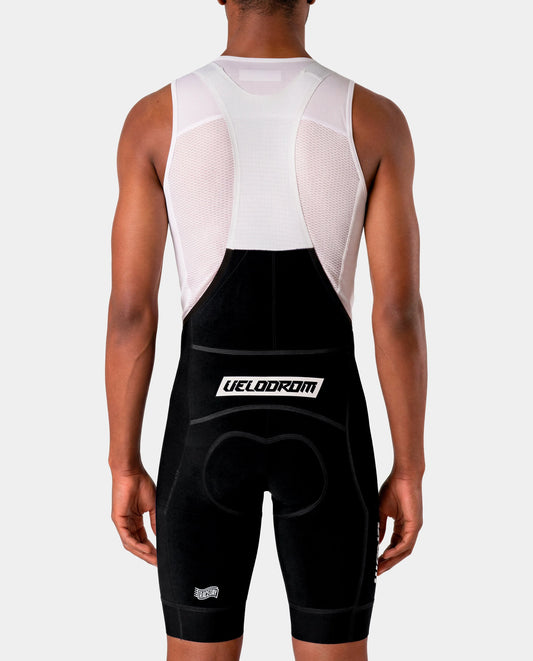 VELODROM Raceday 4.0 Cargo Bib Short - Black/White