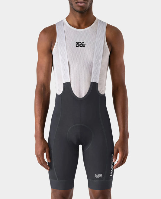 VELODROM Raceday 4.0 Cargo Bib Short - Grey/White