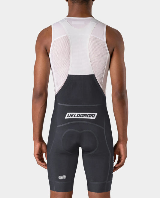 VELODROM Raceday 4.0 Cargo Bib Short - Grey/White