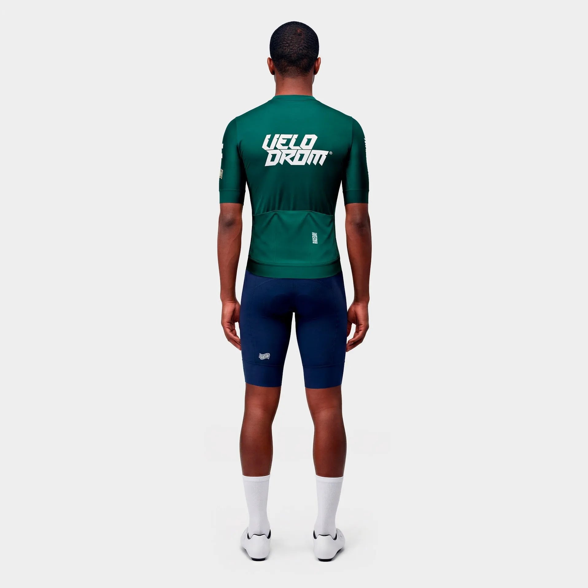 VELODROM Raceday 4.0 Jersey - Pine Green/Vanilla