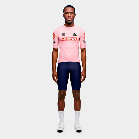 VELODROM Raceday 4.0 Jersey - Pink Gum/Red