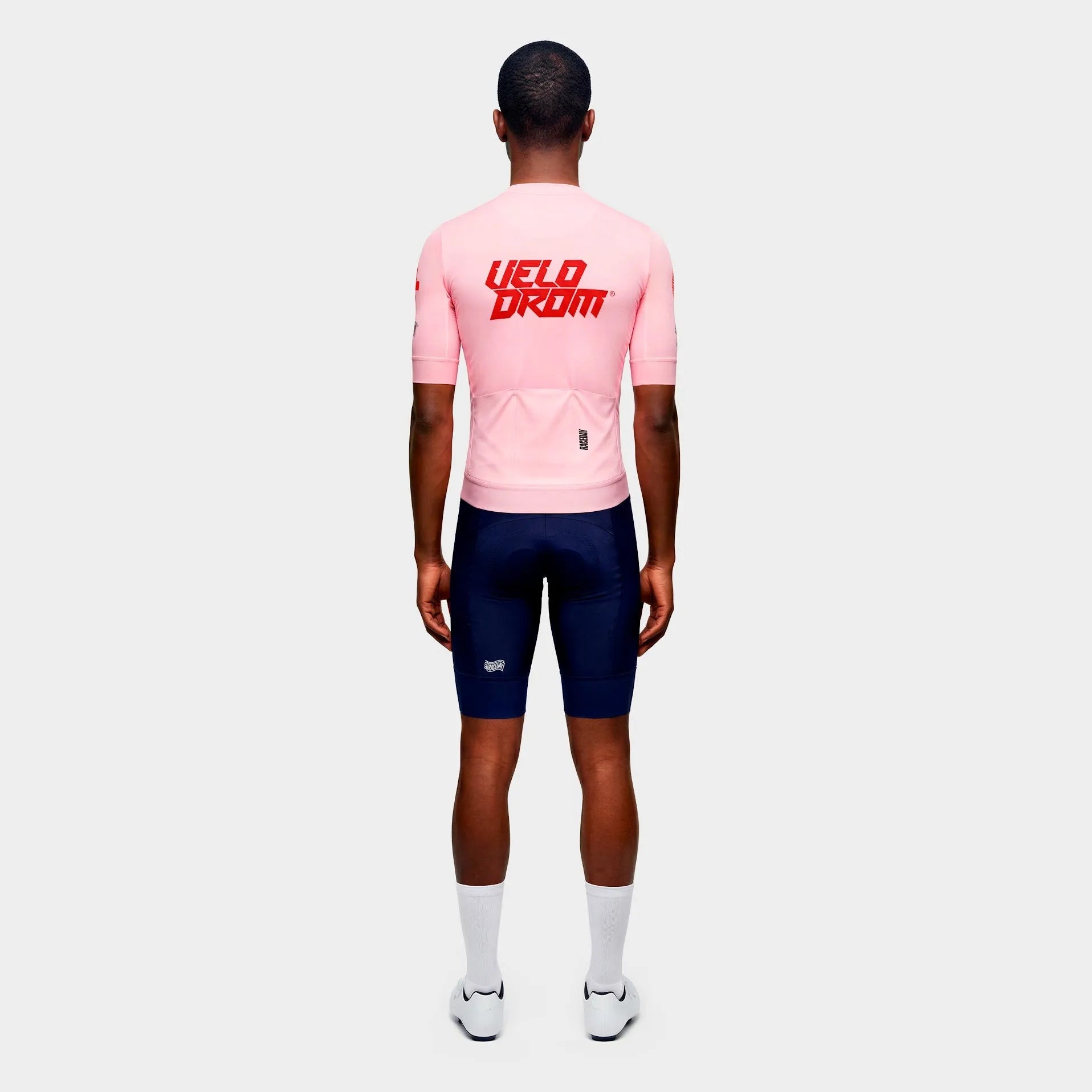 VELODROM Raceday 4.0 Jersey - Pink Gum/Red