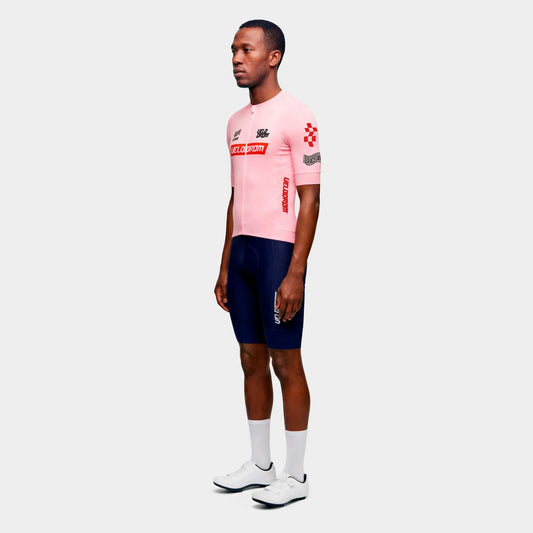 VELODROM Raceday 4.0 Jersey - Pink Gum/Red
