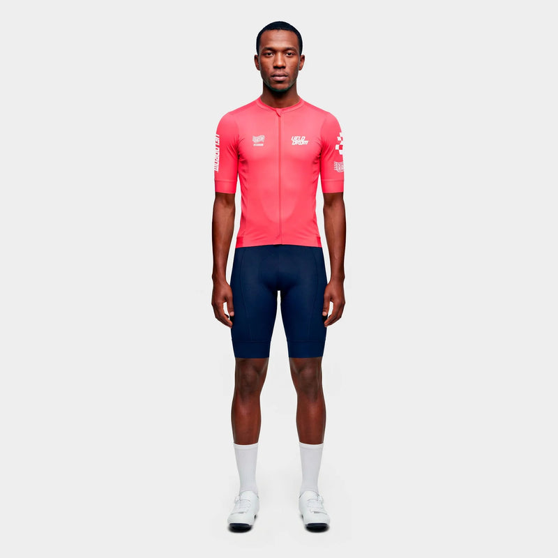 VELODROM Raceday 4.0 Jersey - Reflective Pink