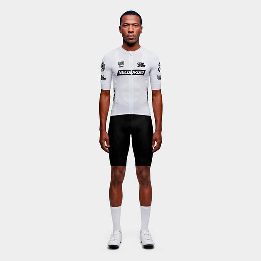 VELODROM Raceday 4.0 Jersey - White/Black
