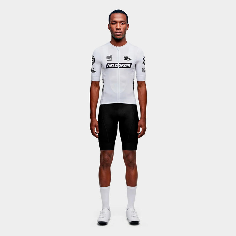 VELODROM Raceday 4.0 Jersey - White/Black