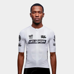 VELODROM Raceday 4.0 Jersey - White/Black