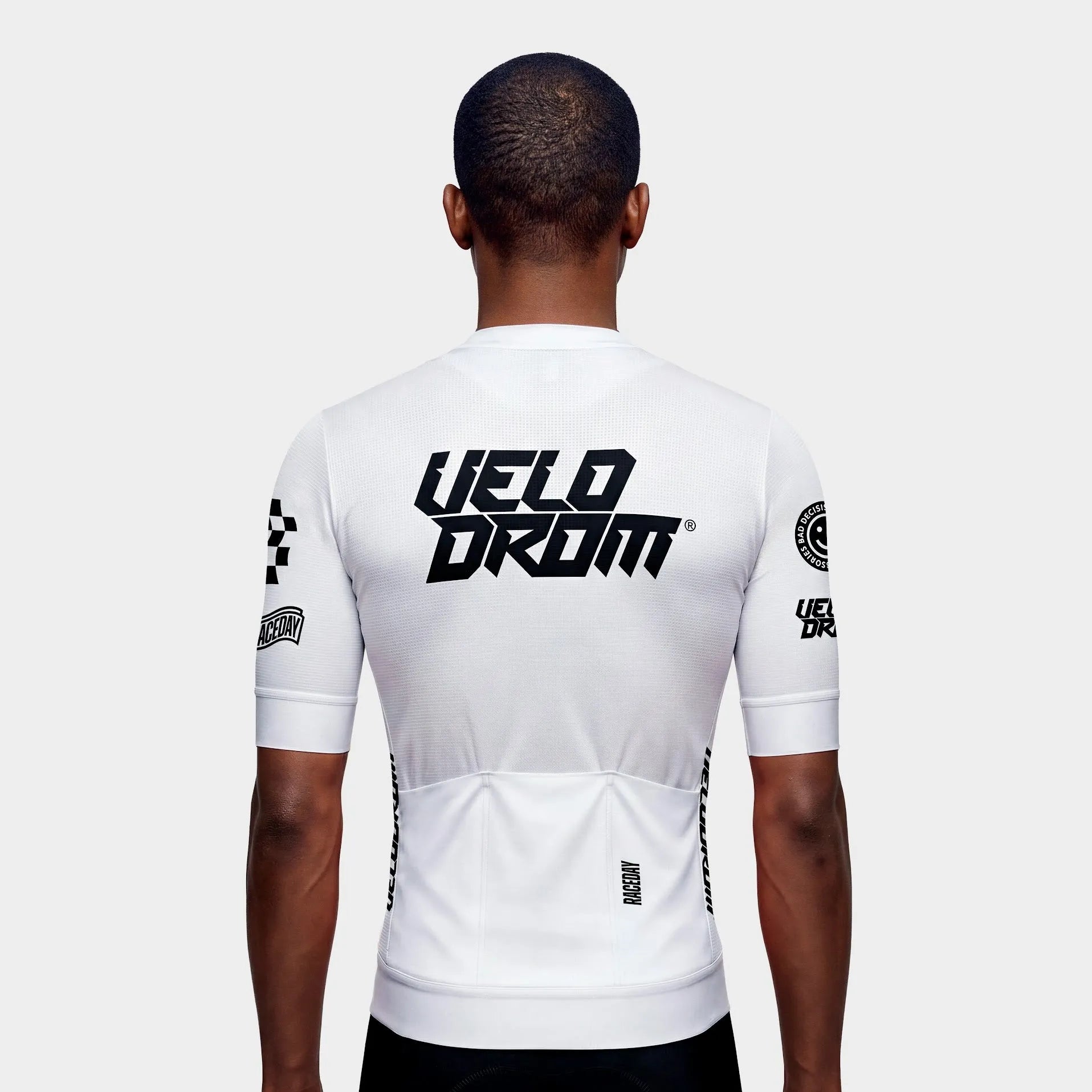 VELODROM Raceday 4.0 Jersey - White/Black