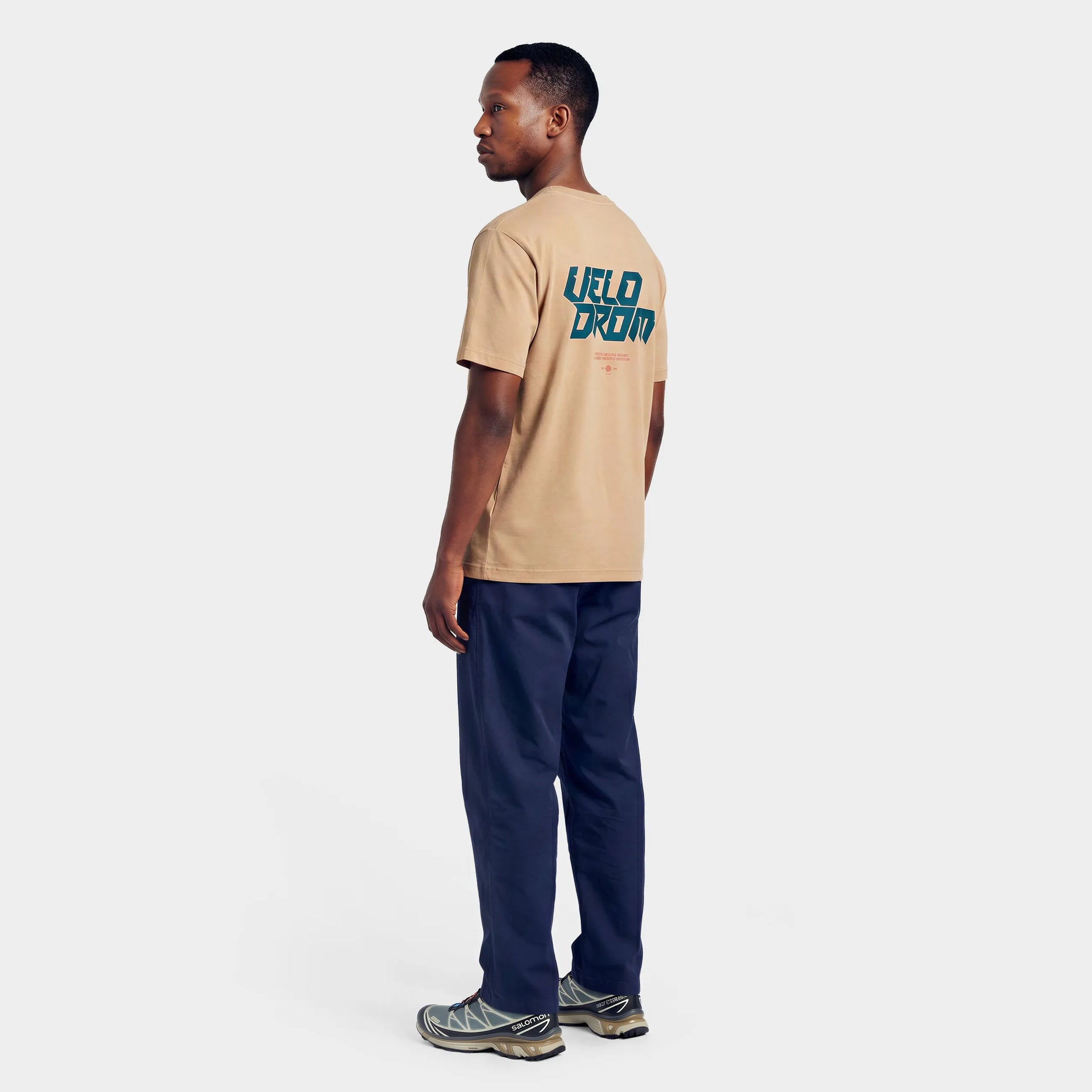 VELODROM Raceday 4.0 Tshirt - Dyed Latte