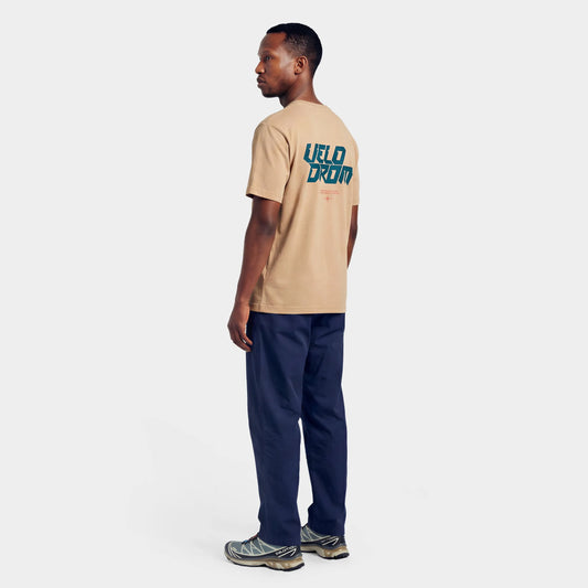 VELODROM Raceday 4.0 Tshirt - Dyed Latte