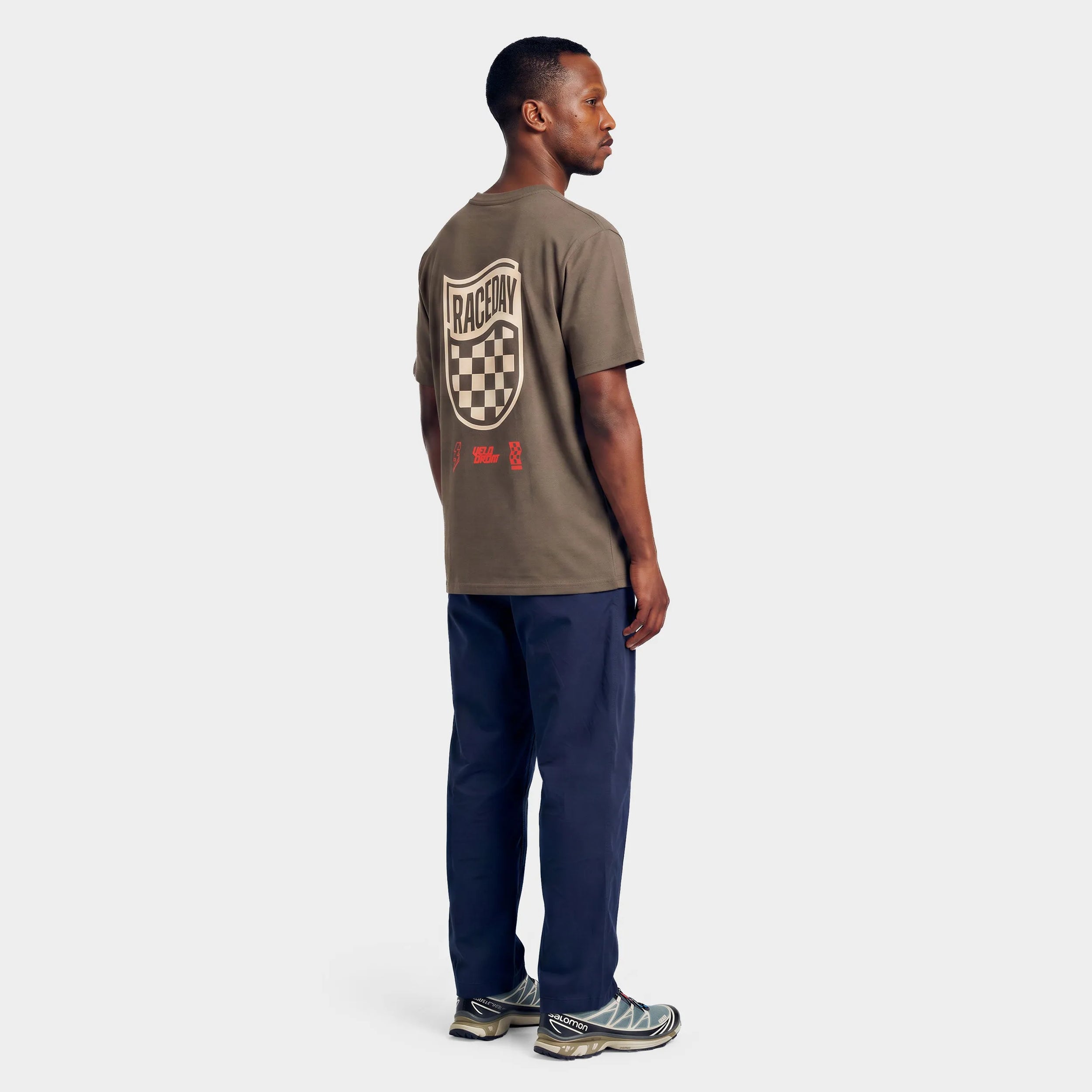VELODROM Raceday 4.0 Tshirt - Mocha