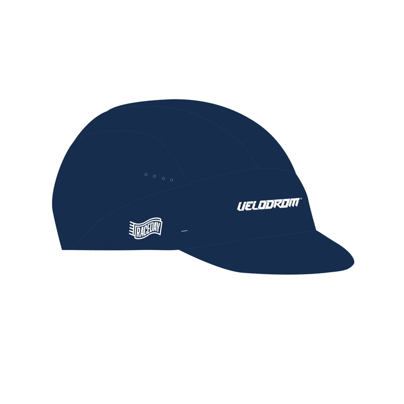 VELODROM Raceday Cycling Cappellino - Navy/Bianco
