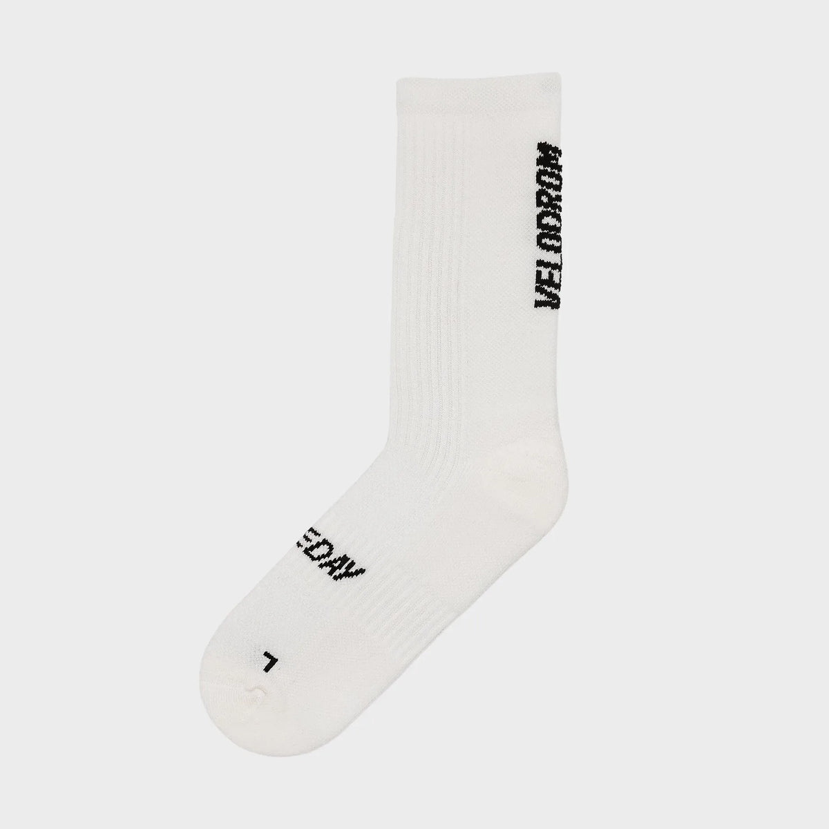 VELODROM Raceday Merino Winter Socks - White