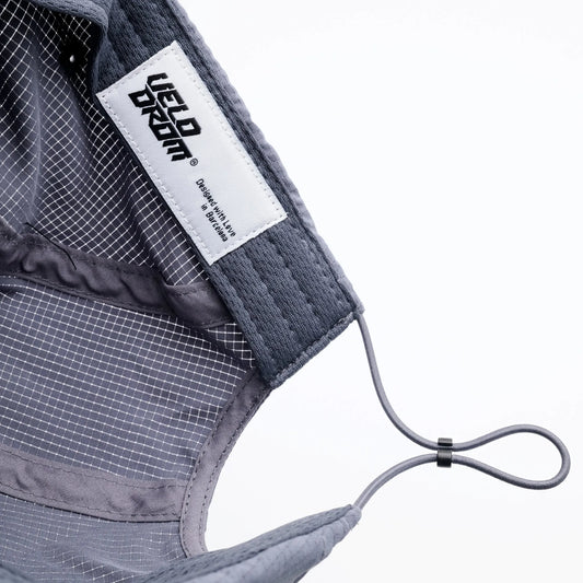 VELODROM Casual/Running Cap - Cool Grey