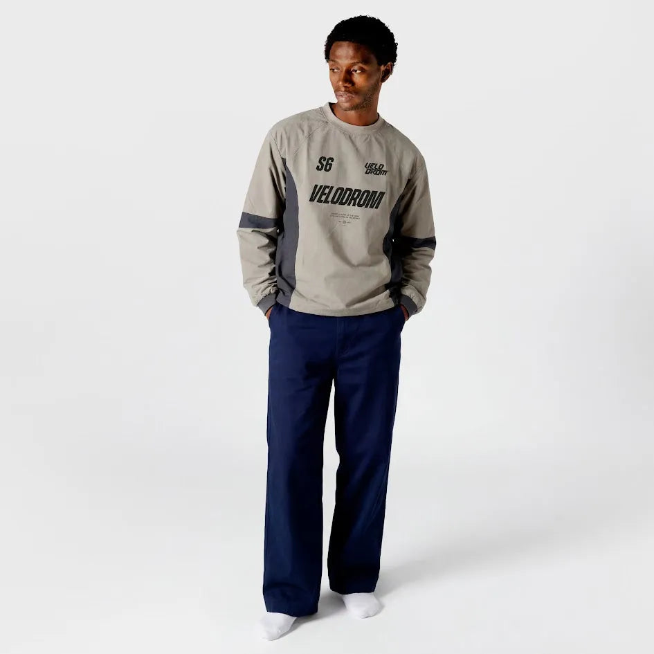 VELODROM S6 Collection Technical Sweatshirt - Light Grey