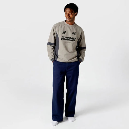 VELODROM S6 Collection Technical Sweatshirt - Light Grey