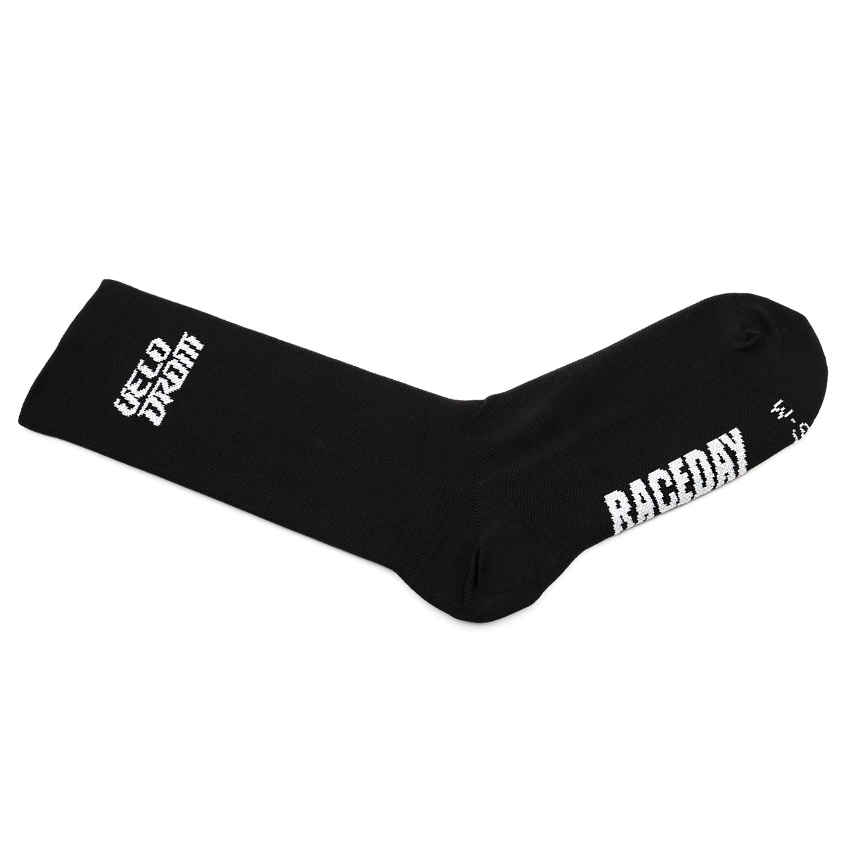 VELODROM RaceDay Logo Mitjons de ciclisme - Negre