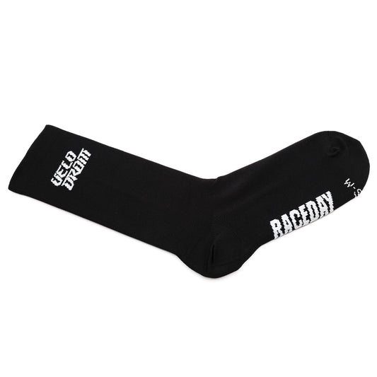 VELODROM RaceDay Logo Cycling Socks - Black