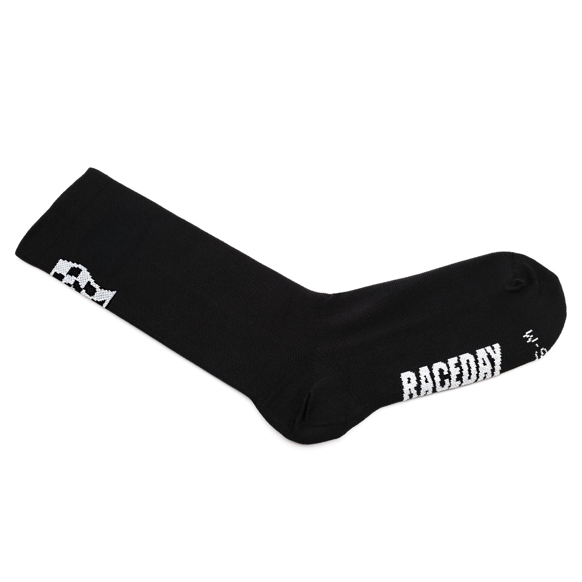 VELODROM RaceDay Logo Mitjons de ciclisme - Negre