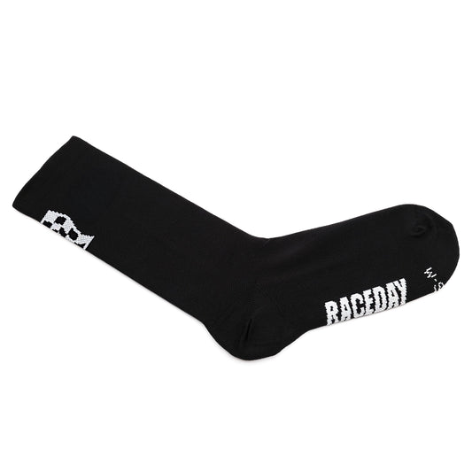 VELODROM RaceDay Logo Cycling Socks - Black