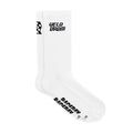 VELODROM RaceDay Logo Cycling Socks - White