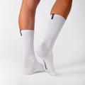 VELODROM RaceDay Label Cycling Socks - White
