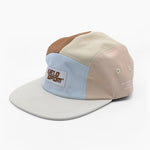 VELODROM Trail 5 Panel Casual Cap - Beige/lightBlue/Brown
