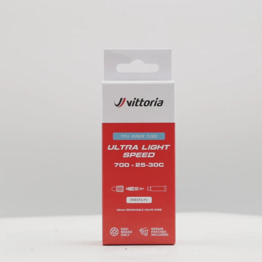 VITTORIA Ultra Light Speed TPU Inner Tube 80mm Valve - White