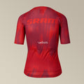 VELOCIO SRAM LUXE Dames  Ultralight Mesh Fietsshirt - Red Stroke