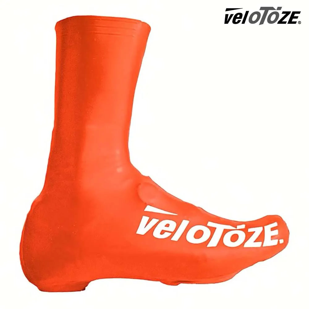 VeloToze 2.0 Silicone High Shoe Covers - Orange
