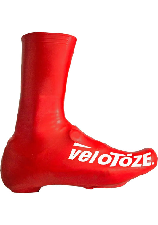 VeloToze 2.0 Silicone High Shoe Covers - Red