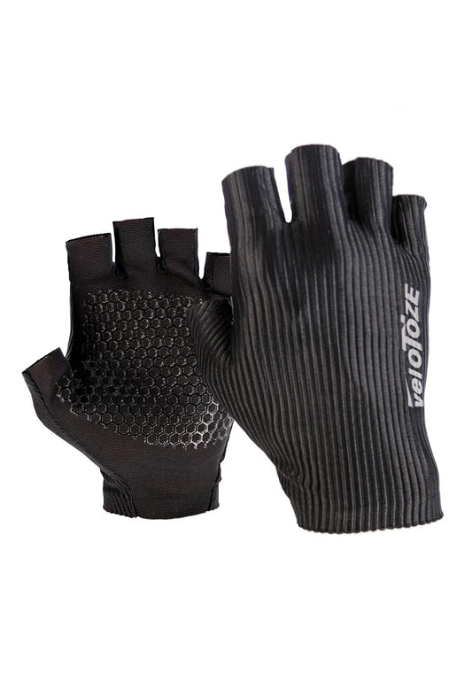 VeloToze Featherweight Cycling Gloves - Black