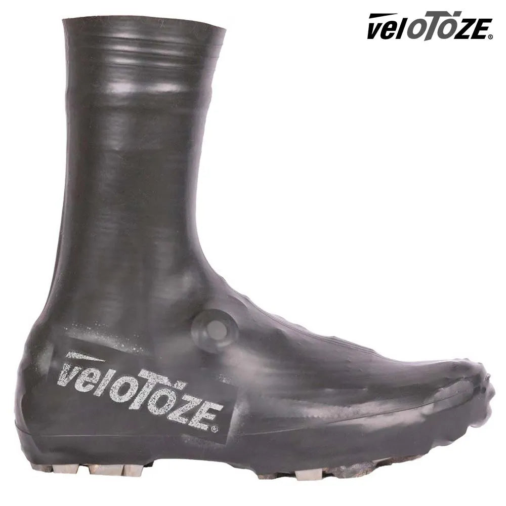 VeloToze Silicone High MTB Shoe Covers - Black