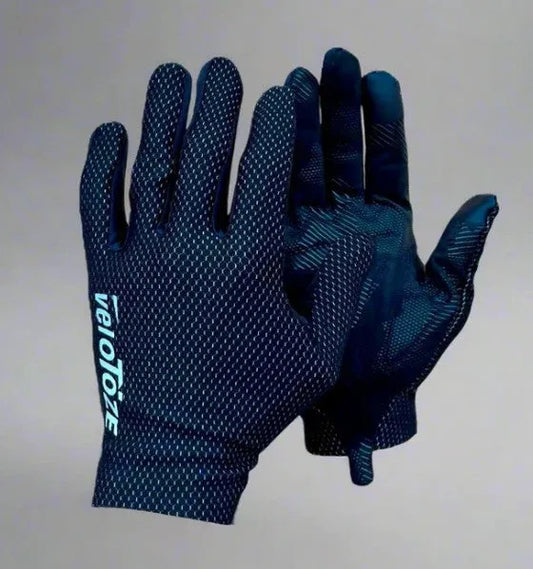 VeloToze Trail Pro Gravel Gloves - Black