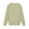 Velodrom Casual Embroided Logo Sweatshirt - Pale Green / Off Pale Green