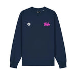 Velodrom Casual Sweatshirt - Navy/Pink